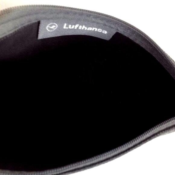 Lufthansa Cerruti 1881 Grey Make Up Bag Wallet  Pouch - Picture 7 of 8